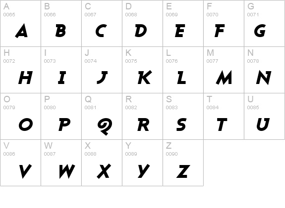 Ashby Black Italic details - Free Fonts at FontZone.net