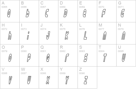 Astro 869 details - Free Fonts at FontZone.net