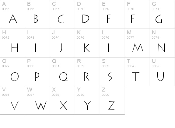 AustereLightCapsSSK details - Free Fonts at FontZone.net