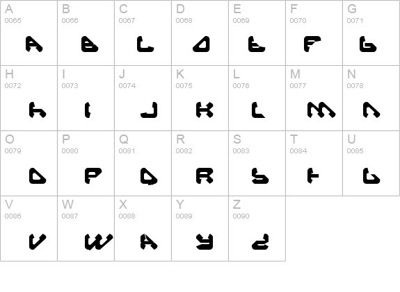 Backup Generation details - Free Fonts at FontZone.net