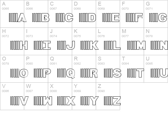 Bamf Outline details - Free Fonts at FontZone.net