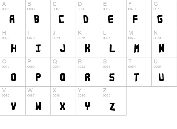 Bandwidth Bandmess BRK details - Free Fonts at FontZone.net