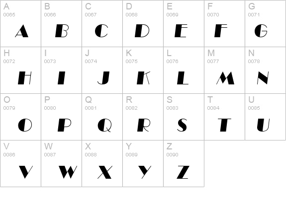 Barbe Display SSi Italic details - Free Fonts at FontZone.net