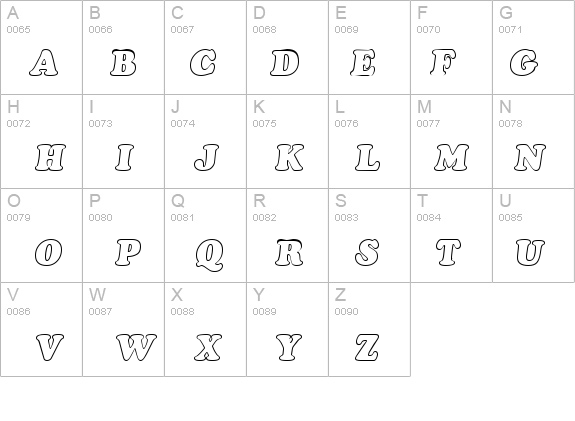 Barneybear details - Free Fonts at FontZone.net