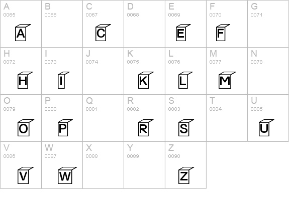 Bausteine details - Free Fonts at FontZone.net