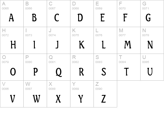 Beach-Condensed Normal details - Free Fonts at FontZone.net