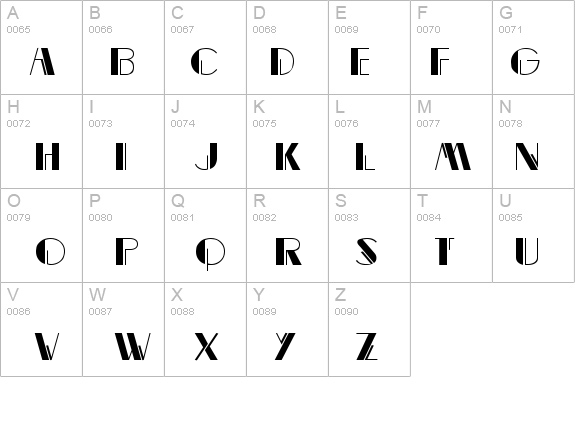 BealeVarigated Regular details - Free Fonts at FontZone.net