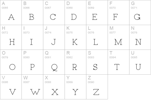 Bennington details - Free Fonts at FontZone.net