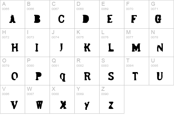 Bergmark details - Free Fonts at FontZone.net