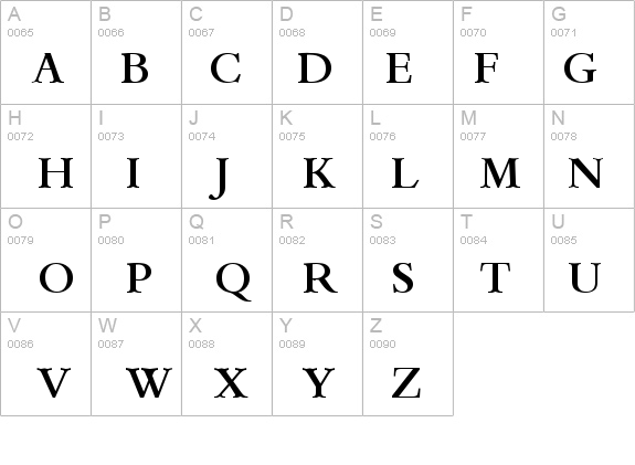 Bernstein-Medium details - Free Fonts at FontZone.net