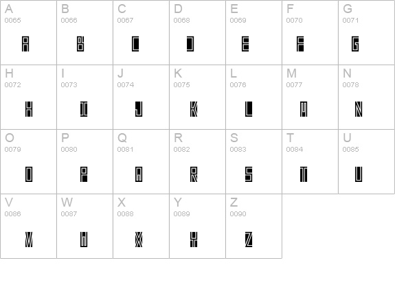 Beta Block details - Free Fonts at FontZone.net