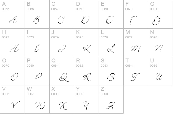 Bickley Script LET Plain:1.0 details - Free Fonts at FontZone.net