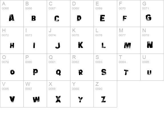 Big Bloke BB details - Free Fonts at FontZone.net