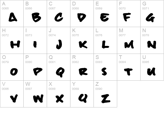 billieBoldHand details - Free Fonts at FontZone.net