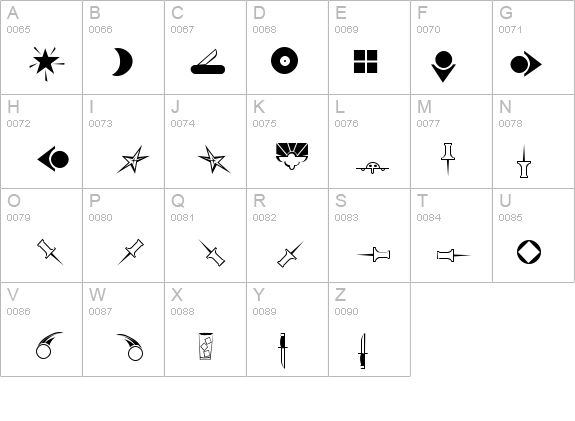 BillsDingbats.fog details - Free Fonts at FontZone.net