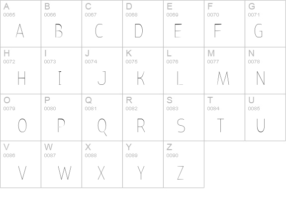 Bird cherry lite details - Free Fonts at FontZone.net