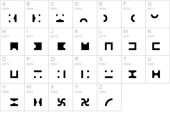 Bit Blocks TTF BRK details - Free Fonts at FontZone.net