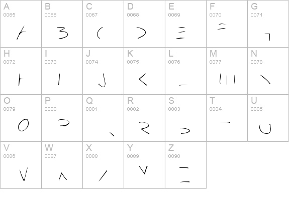 Bleak Future Hand details - Free Fonts at FontZone.net