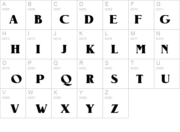 Blenden Display SSi details - Free Fonts at FontZone.net