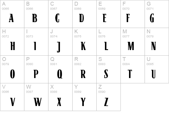 Bloc Bold details - Free Fonts at FontZone.net