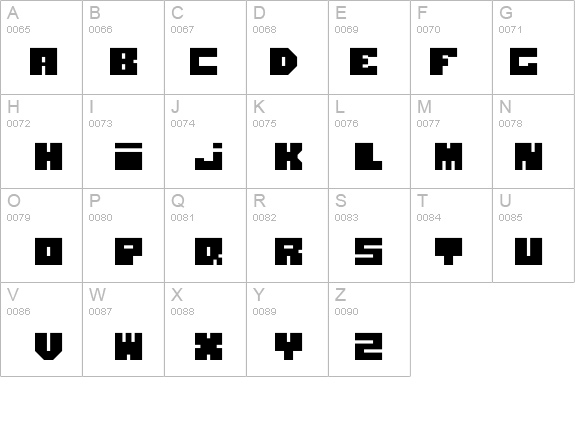Blockhed details - Free Fonts at FontZone.net