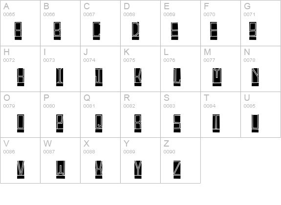 BlockTitling Standard details - Free Fonts at FontZone.net