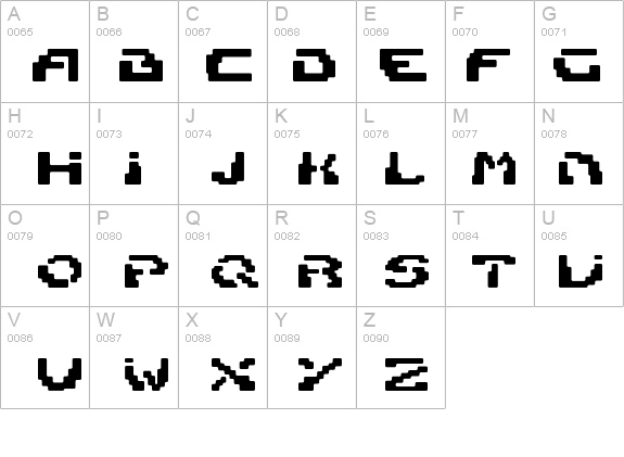 Blokk details - Free Fonts at FontZone.net