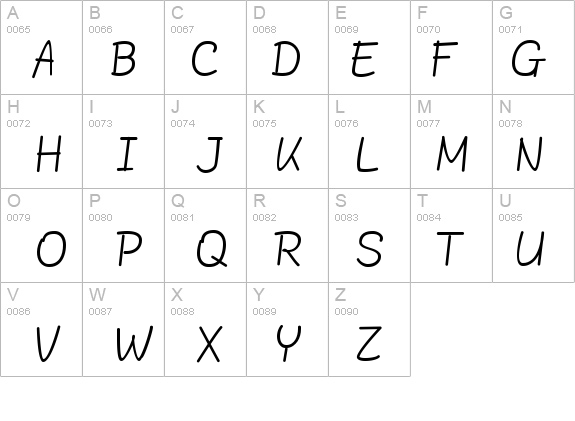 Blokletters Balpen details - Free Fonts at FontZone.net