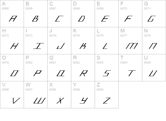 Blue July Expanded details - Free Fonts at FontZone.net