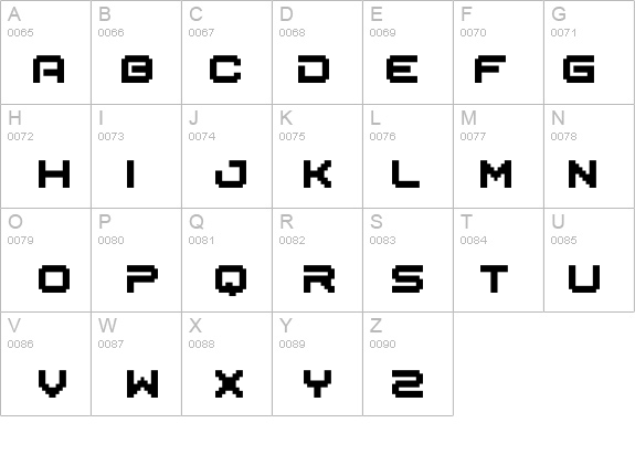 BM japan A12 details - Free Fonts at FontZone.net