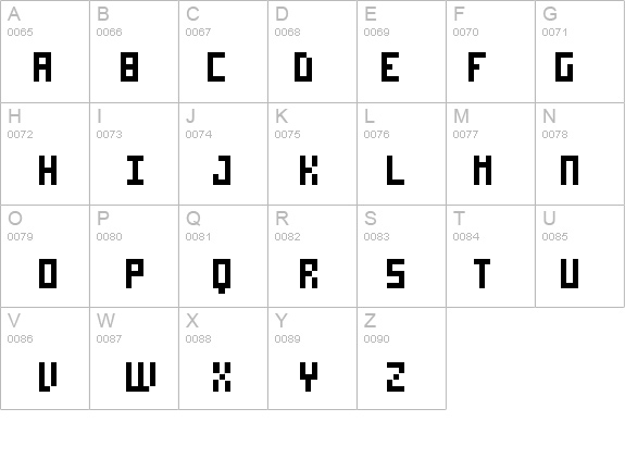 BM micro7 A7 details - Free Fonts at FontZone.net