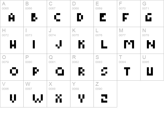 BM_Pixel details - Free Fonts at FontZone.net