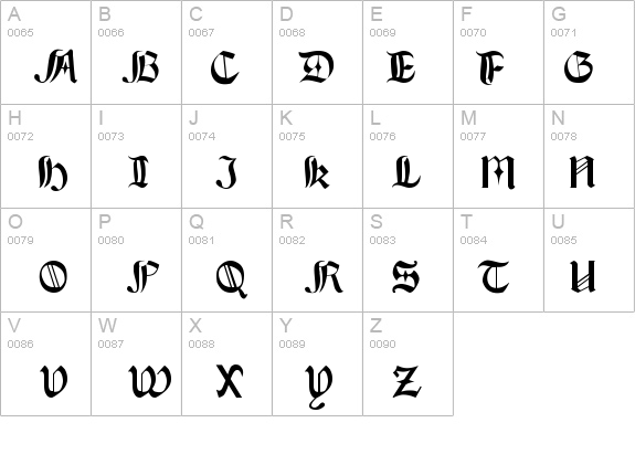 BoereTudor details - Free Fonts at FontZone.net