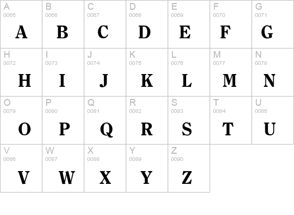 Bondoline-Heavy details - Free Fonts at FontZone.net