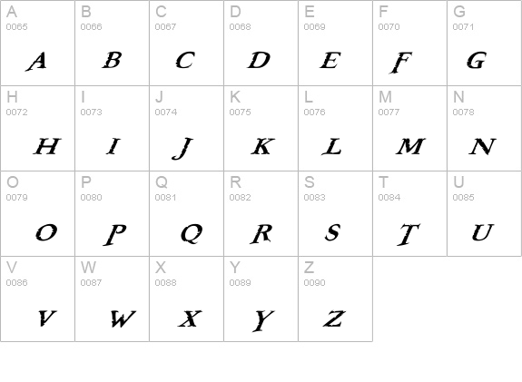 Booter - Five One details - Free Fonts at FontZone.net