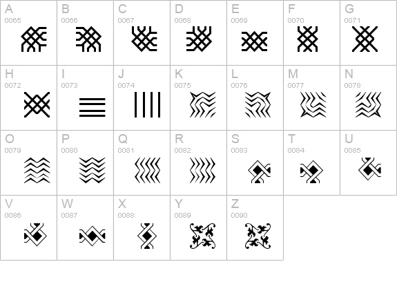 Borderbats-Filligree Regular details - Free Fonts at FontZone.net