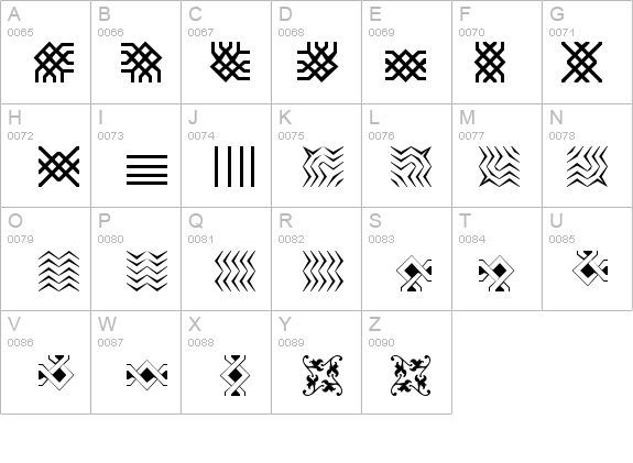 Borderbats Filligree details - Free Fonts at FontZone.net