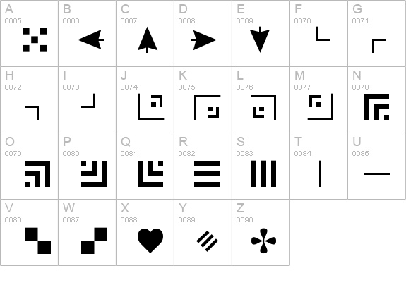 Borderbats Geo details - Free Fonts at FontZone.net