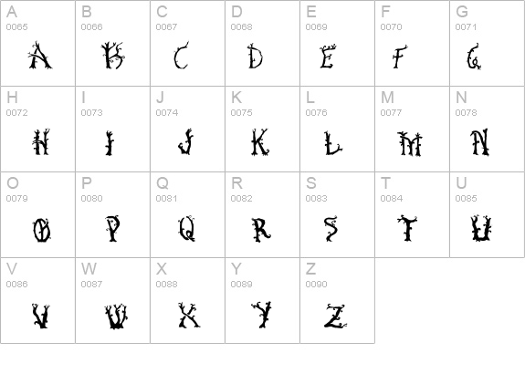 Bosque Encantado details - Free Fonts at FontZone.net