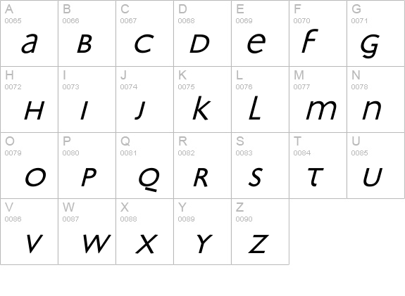 Bradbury-Oblique details - Free Fonts at FontZone.net