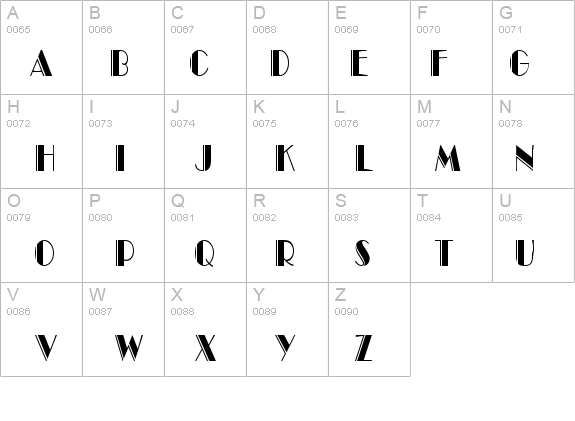 Brando Engraved Condensed Normal details - Free Fonts at FontZone.net