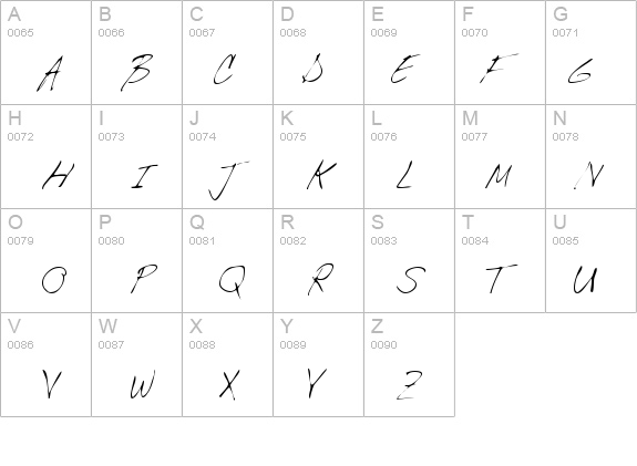 BrendensHand Regular details - Free Fonts at FontZone.net