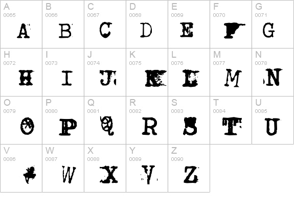 BrentonscrawlType details - Free Fonts at FontZone.net