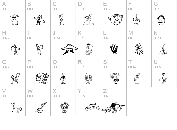 Brian Powers Doodle 2 1 details - Free Fonts at FontZone.net