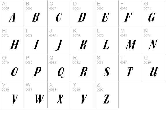 Broach Italic details - Free Fonts at FontZone.net