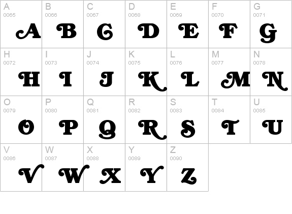 BrookmanSwash details - Free Fonts at FontZone.net