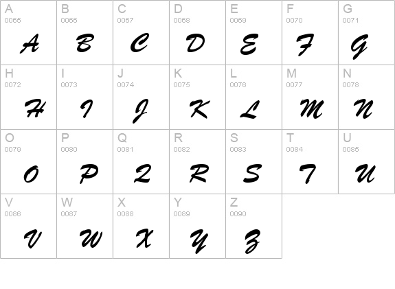 Brush Script BT details - Free Fonts at FontZone.net