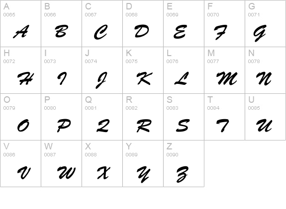 Brushman details - Free Fonts at FontZone.net