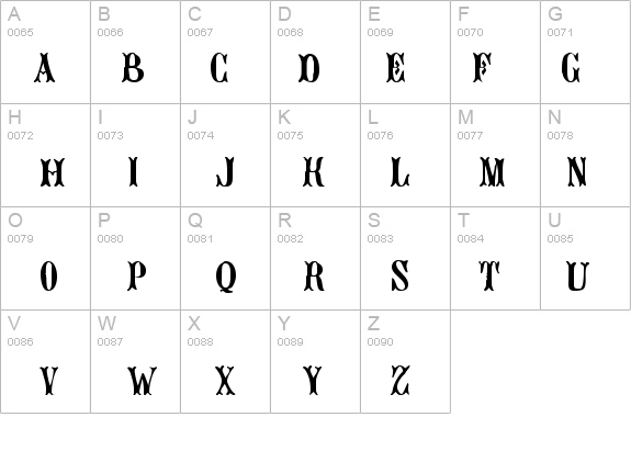 Bujardet Freres (Unregistered) details - Free Fonts at FontZone.net