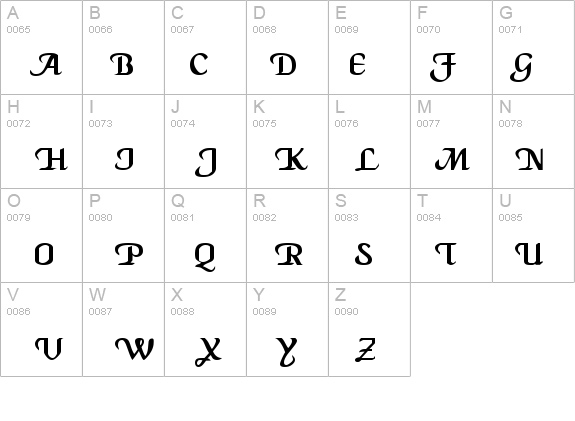 CaligulaA details - Free Fonts at FontZone.net